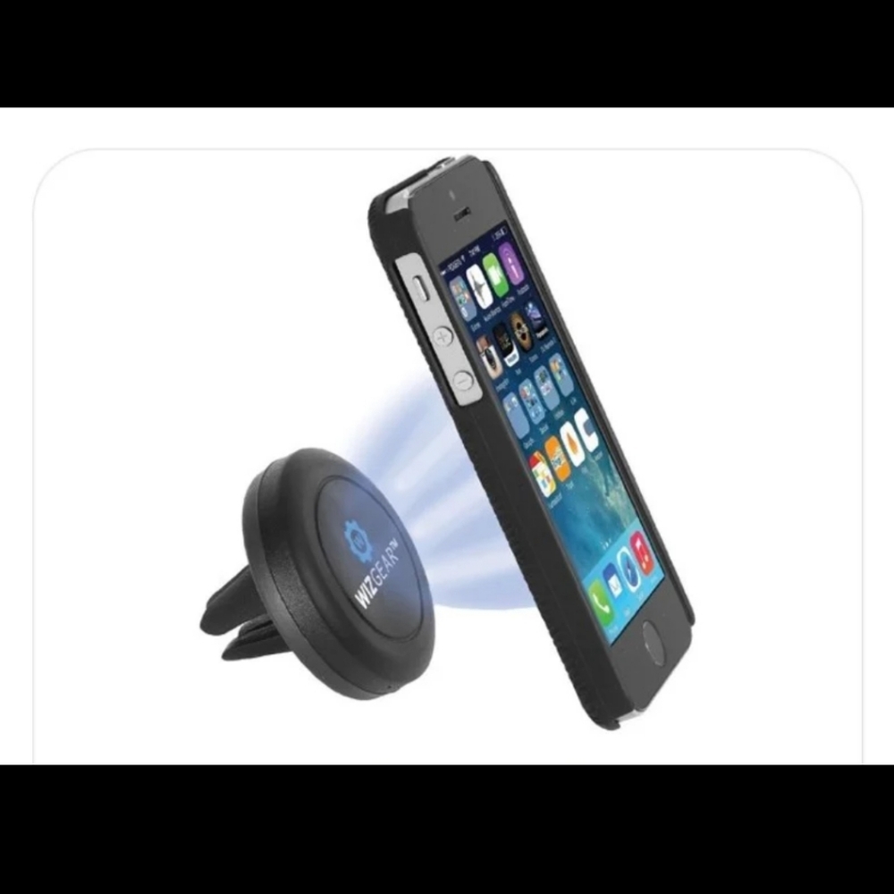 WIZGEAR Universal Air Vent Magnetic Phone Car Mount Holder Fast Swift-Snap NWT